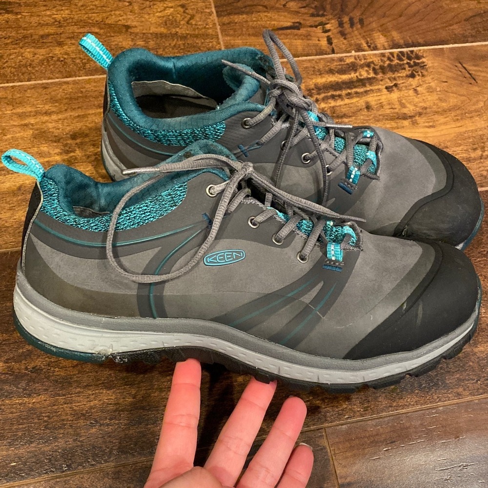 Keen Sedona Pulse Low Aluminum Toe Women Work Shoes Gray F2413-11 Size 10